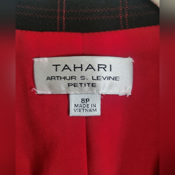 Nwot tahari belted blazer 8p - Picture 4 of 9